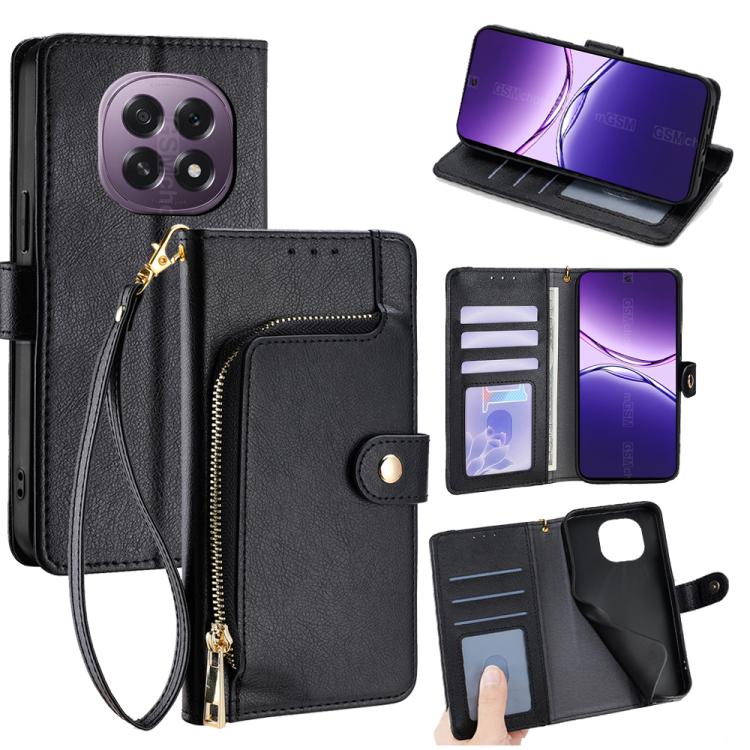 Zipper Bag Leather Phone Case, For OPPO K13 Turbo Pro 5G, For OPPO Reno14 F 5G, For OPPO A5x 5G Global, For OPPO A5 5G 2025 Global, For OPPO Find X8s+ 5G, For OPPO Find X8s 5G