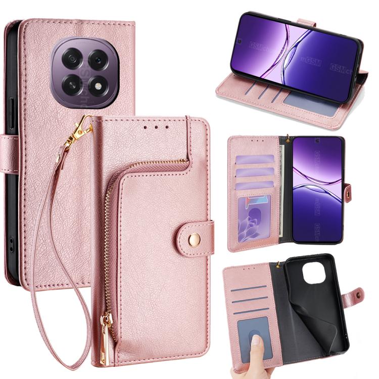 Zipper Bag Leather Phone Case, For OPPO K13 Turbo Pro 5G, For OPPO Reno14 F 5G, For OPPO A5x 5G Global, For OPPO A5 5G 2025 Global, For OPPO Find X8s+ 5G, For OPPO Find X8s 5G
