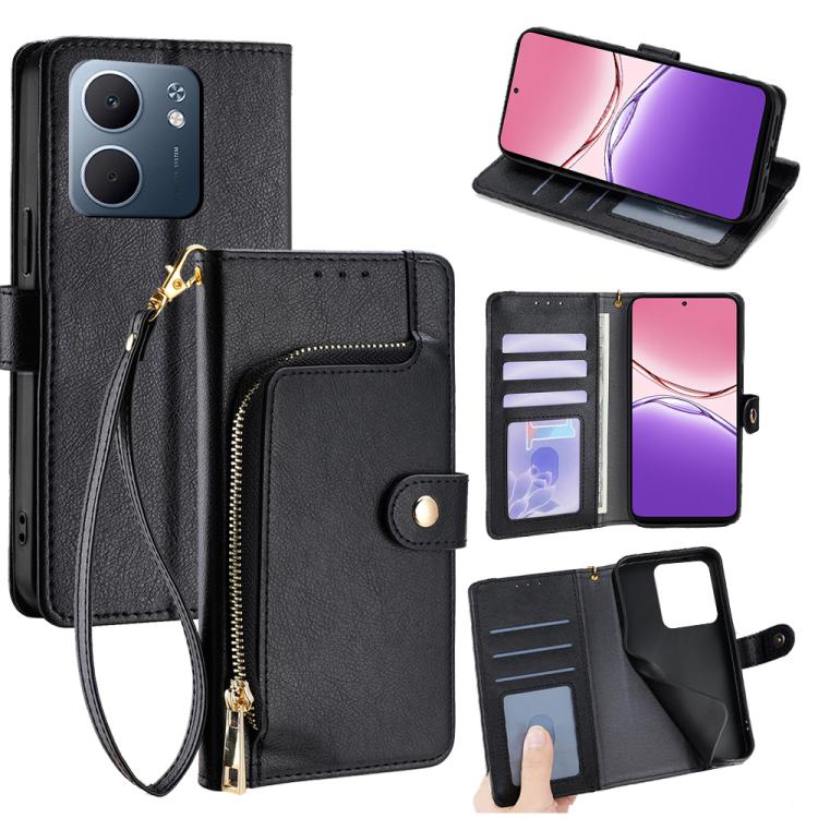 Zipper Bag Leather Phone Case, For OPPO K13 Turbo Pro 5G, For OPPO Reno14 F 5G, For OPPO A5x 5G Global, For OPPO A5 5G 2025 Global, For OPPO Find X8s+ 5G, For OPPO Find X8s 5G