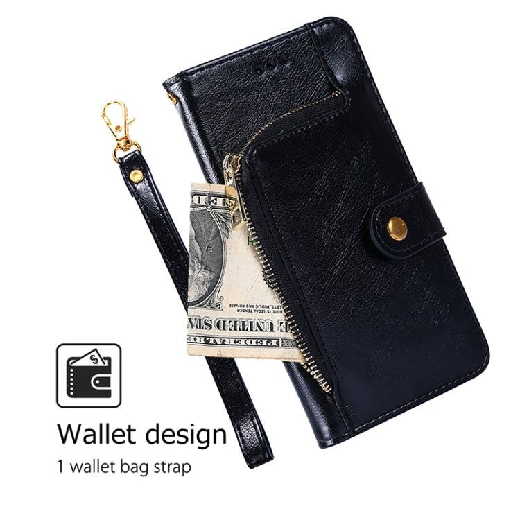 Zipper Bag Leather Phone Case, For vivo Y38 5G / T3x Global, For vivo V30e 5G Global, For vivo iQOO Z9x 5G, For vivo iQOO Z9 Turbo, For vivo Y03 4G, For vivo Y100 5G IDN