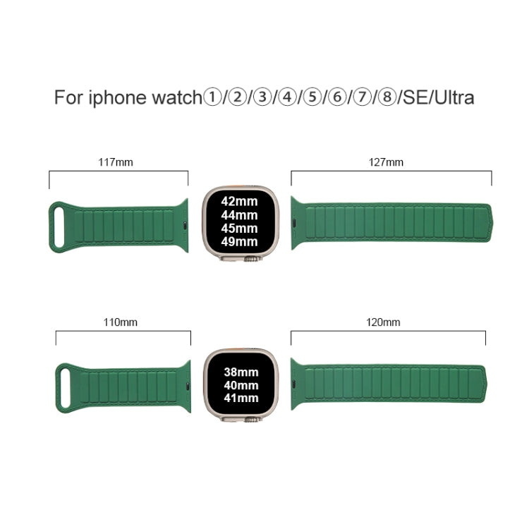 Loop Magnetic Silicone Watch Band, For Apple Watch 42mm