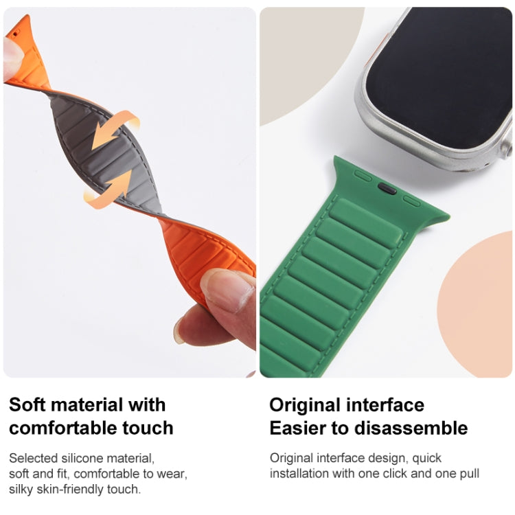 Loop Magnetic Silicone Watch Band, For Apple Watch SE 40mm