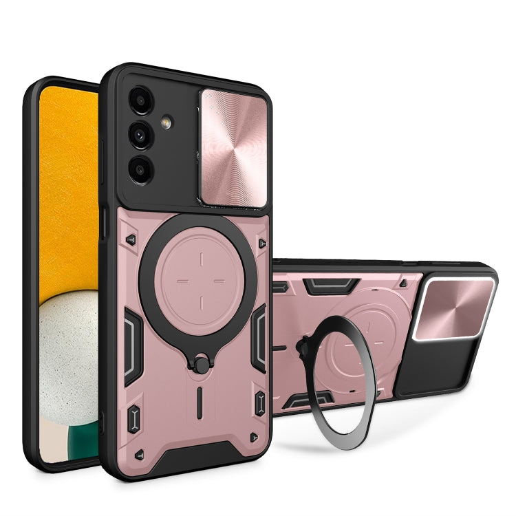 CD Texture Sliding Camshield Magnetic Holder Phone Case, For Samsung Galaxy S22 5G, For Samsung Galaxy A13 5G, For Samsung Galaxy A03s, For Samsung Galaxy A53