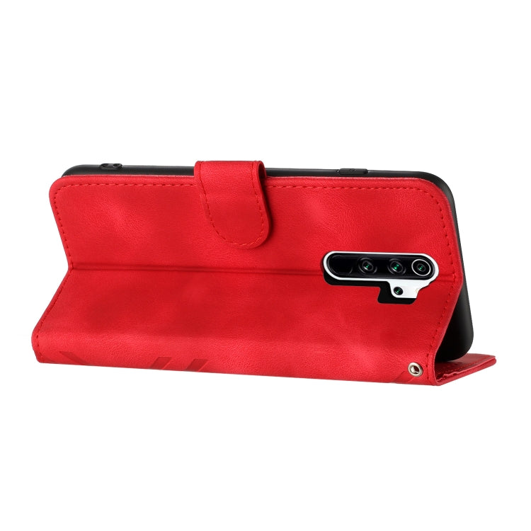 Line Pattern Skin Feel Leather Phone Case, For Xiaomi Redmi Note 8 Pro, For Xiaomi Redmi Note 7