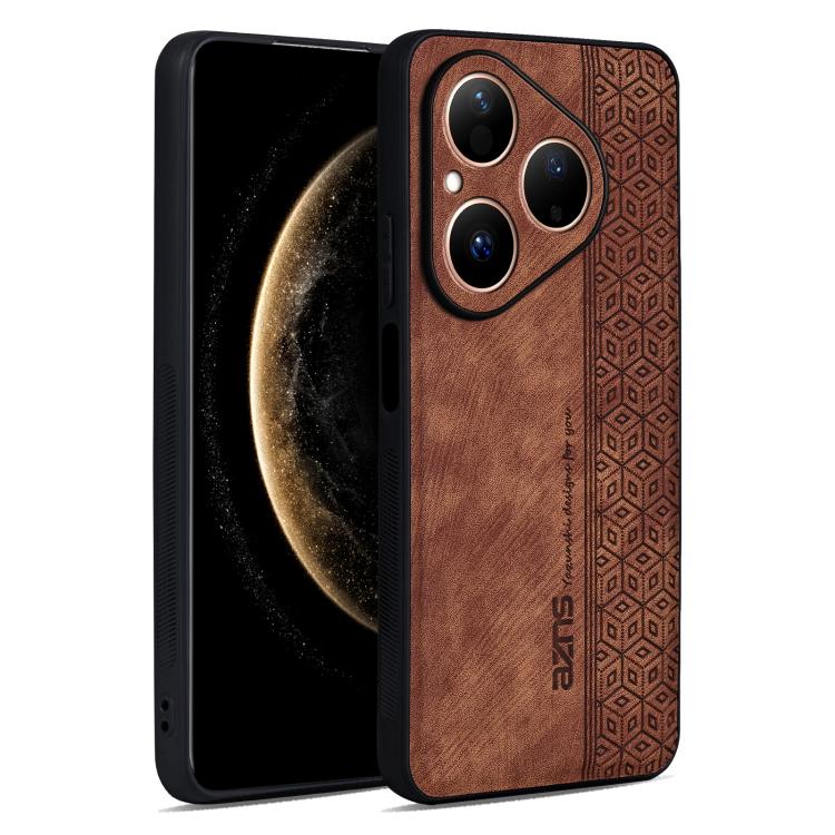 AZNS 3D Embossed Skin Feel Phone Case, For Huawei Pura 80 Ultra 5G, For Huawei Pura 80 Pro 5G, For Huawei Pura 80 5G, For Huawei Enjoy 70X / Maimang 30