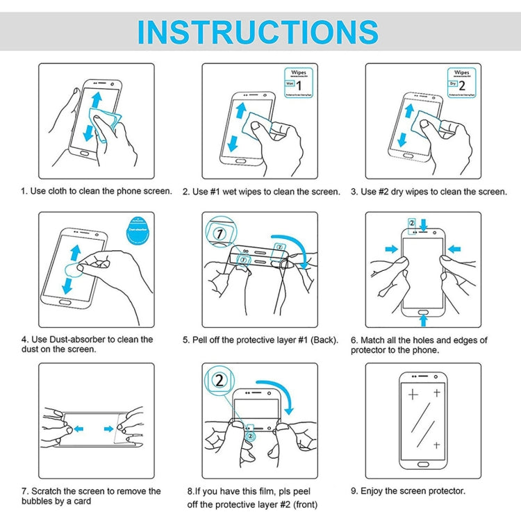 10pcs 0.26mm 9H 2.5D Tempered Glass Film, For Ulefone Armor X12 Pro, For Ulefone Armor 22, For Ulefone Power Armor X11, For Ulefone Note 15
