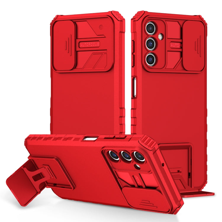 Stereoscopic Holder Sliding Camshield Phone Case, For Samsung Galaxy A34 5G, For Samsung Galaxy A54 5G, For Samsung Galaxy A14 5G
