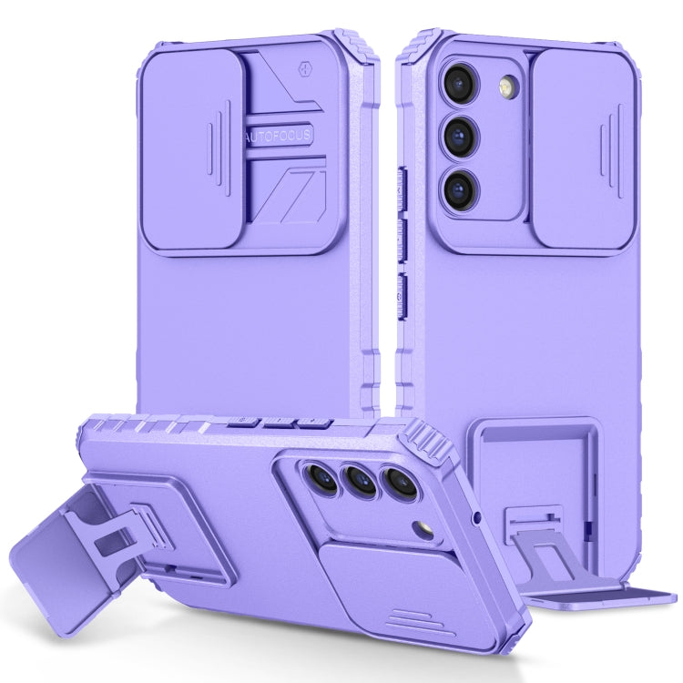 Stereoscopic Holder Sliding Camshield Phone Case, For Samsung Galaxy S22 5G, For Samsung Galaxy A52 5G, For Samsung Galaxy A05