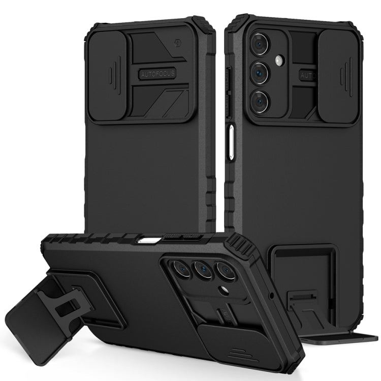 Stereoscopic Holder Sliding Camshield Phone Case, For Samsung Galaxy A05s, For Samsung Galaxy A15 5G, For Samsung Galaxy S24 5G