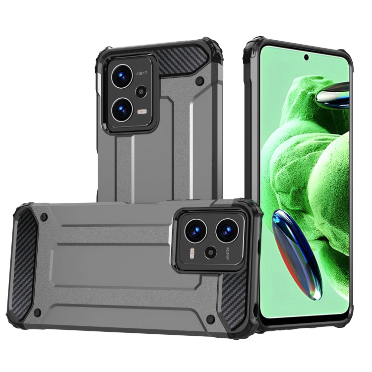 Magic Armor TPU + PC Combination Phone Case, For Xiaomi Redmi Note 12 5G / Poco X5 5G, For Xiaomi Redmi Note 12 Pro 5G Speed