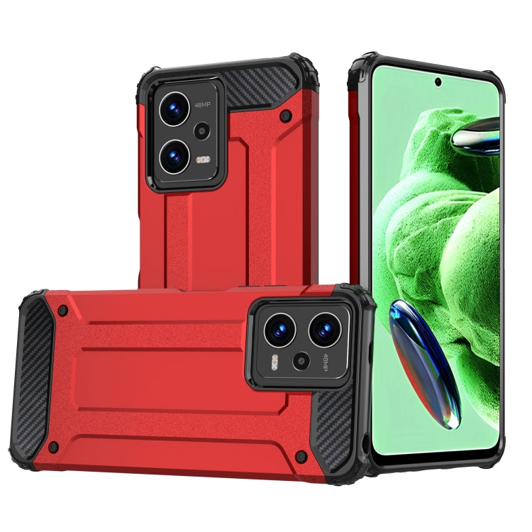 Magic Armor TPU + PC Combination Phone Case, For Xiaomi Redmi Note 12 5G / Poco X5 5G, For Xiaomi Redmi Note 12 Pro 5G Speed