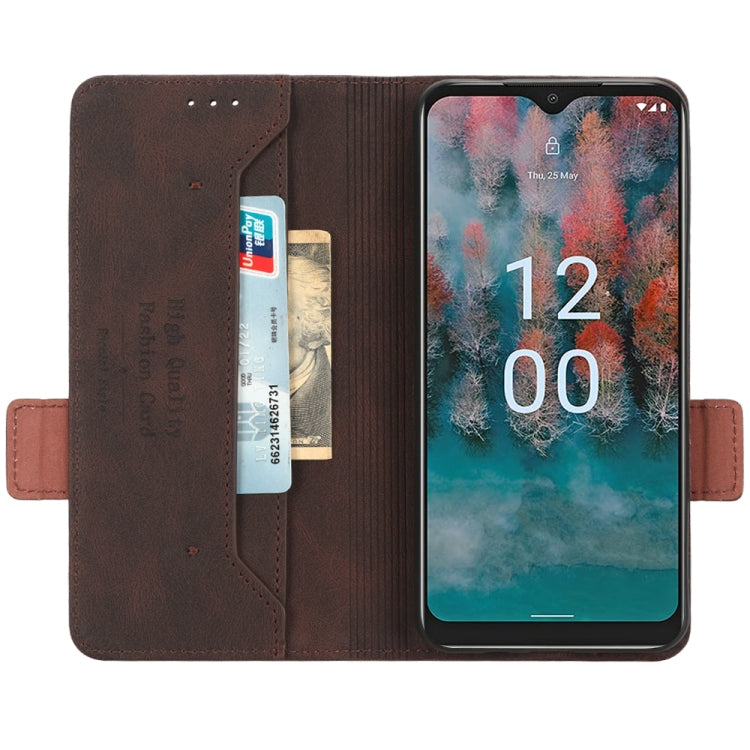 Magnetic Clasp Leather Phone Case, For Nokia G42, For Nokia C12 / C12 Pro / C12 Plus, For Nokia C22, For Nokia C32