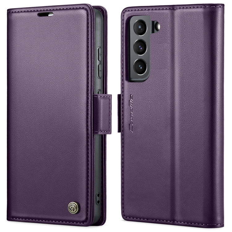 CaseMe 023 Butterfly Buckle Litchi Texture RFID Anti-theft Leather Phone Case, For Samsung Galaxy S21 FE 5G, For Samsung Galaxy A72, For Samsung Galaxy A53, For Samsung Galaxy S21 5G
