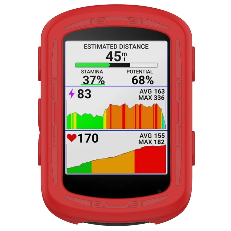 Stopwatch Armor Silicone Protective Case, For Garmin Edge 840 / Edge 540