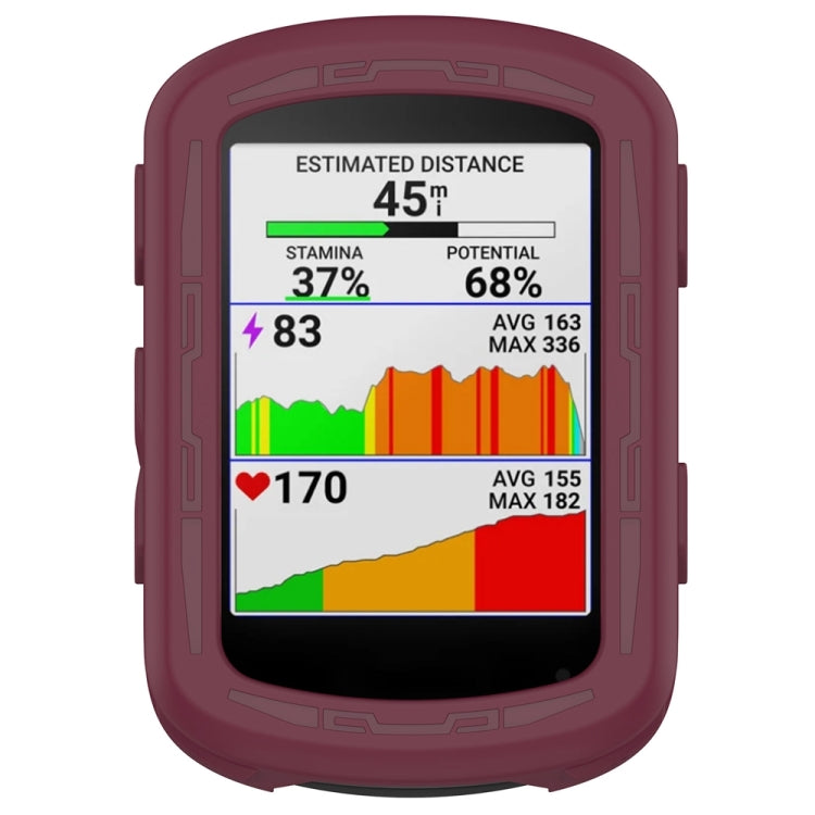 Stopwatch Armor Silicone Protective Case, For Garmin Edge 840 / Edge 540