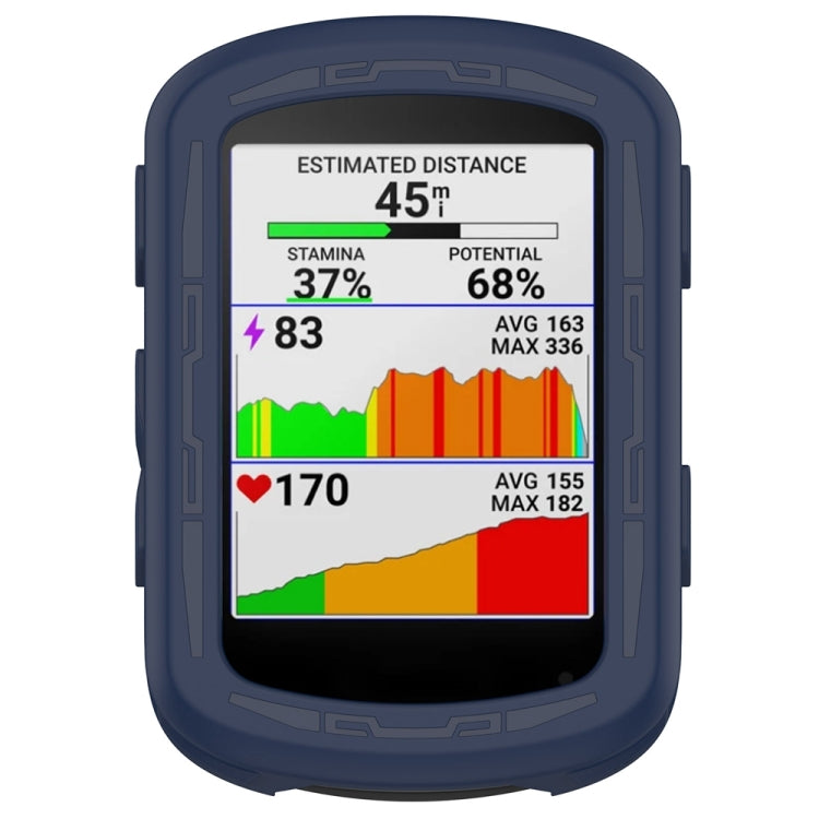 Stopwatch Armor Silicone Protective Case, For Garmin Edge 840 / Edge 540