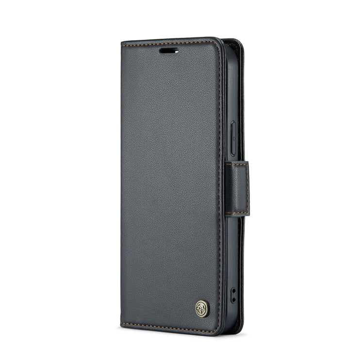 CaseMe 023 Butterfly Buckle Litchi Texture RFID Anti-theft Leather Phone Case, For iPhone 15 Plus, For iPhone 14 Pro, For iPhone 15, For iPhone 14 Pro Max