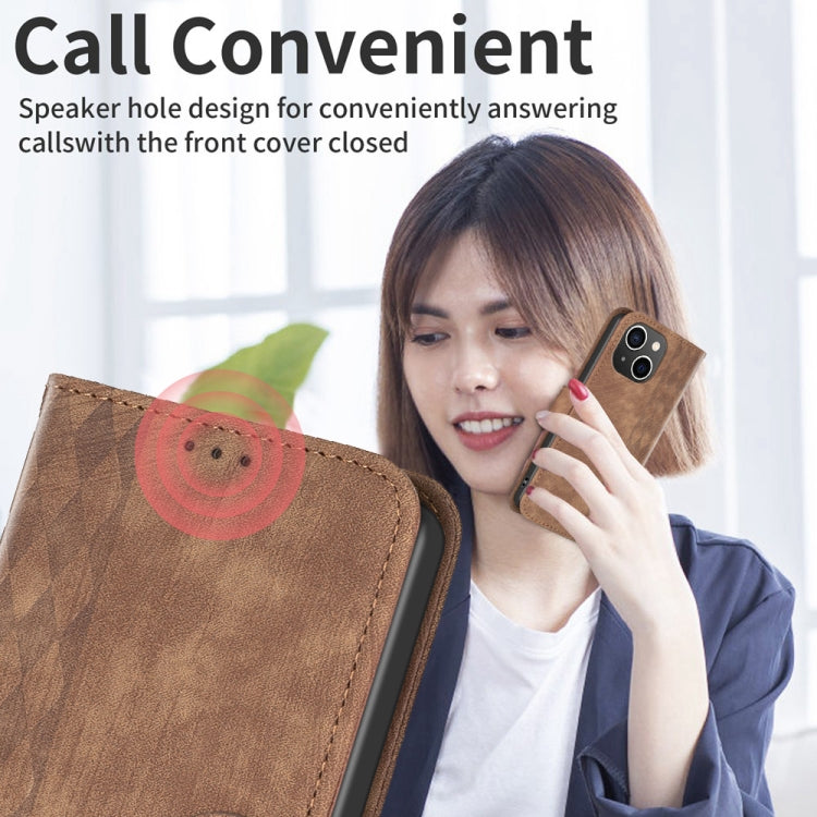Plaid Embossed Leather Phone Case, For iPhone 11 Pro, For iPhone 15 Plus, For iPhone 11 Pro Max, For iPhone X / XS