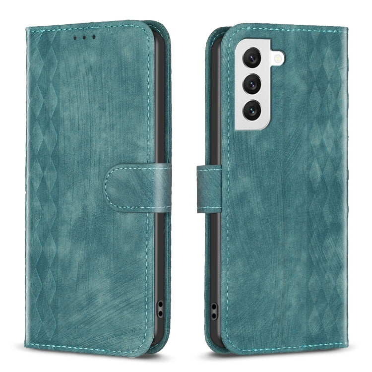 Plaid Embossed Leather Phone Case, For Samsung Galaxy S21 FE 5G, For Samsung Galaxy S20, For Samsung Galaxy S20+, For Samsung Galaxy S20 FE