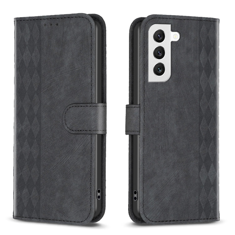 Plaid Embossed Leather Phone Case, For Samsung Galaxy S21 FE 5G, For Samsung Galaxy S20, For Samsung Galaxy S20+, For Samsung Galaxy S20 FE