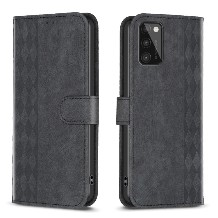 Plaid Embossed Leather Phone Case, For Samsung Galaxy A34, For Samsung Galaxy A41, For Samsung Galaxy A42 5G, For Samsung Galaxy A51 4G
