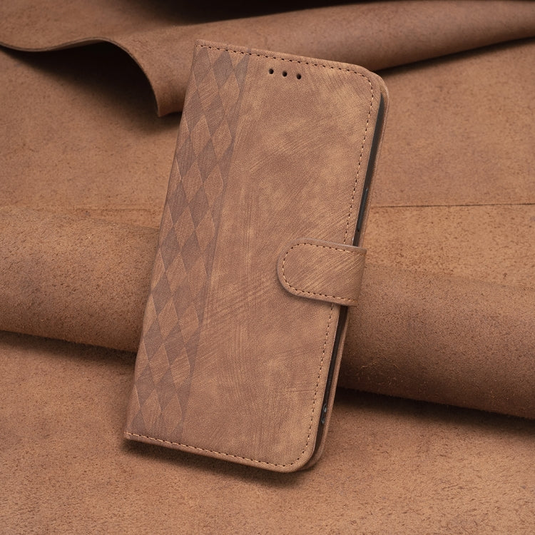 Plaid Embossed Leather Phone Case, For Motorola Moto E13 4G, For Motorola Moto G14 4G, For Motorola Moto G13 4G /G53 5G, For Motorola Moto G73 5G