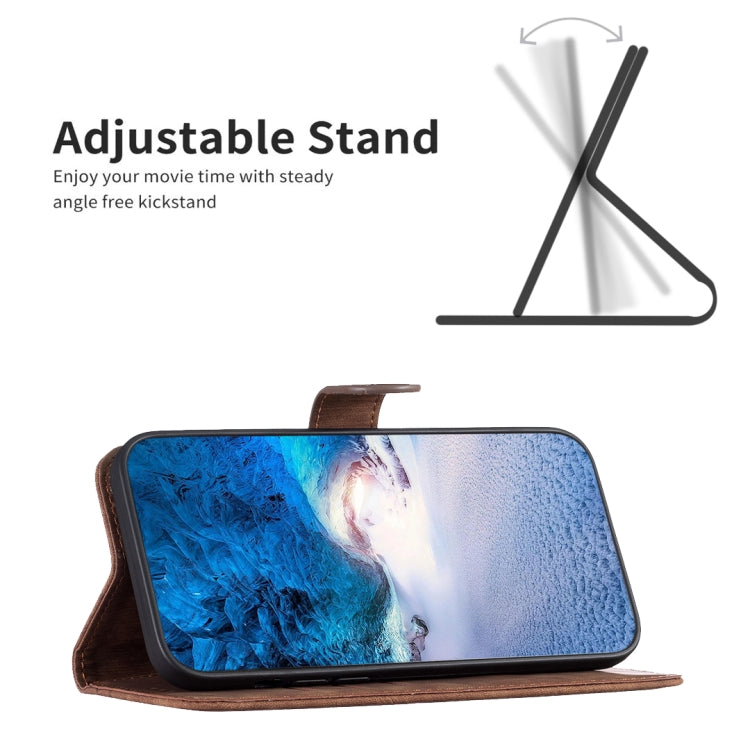 Plaid Embossed Leather Phone Case, For Google Pixel 8 Pro