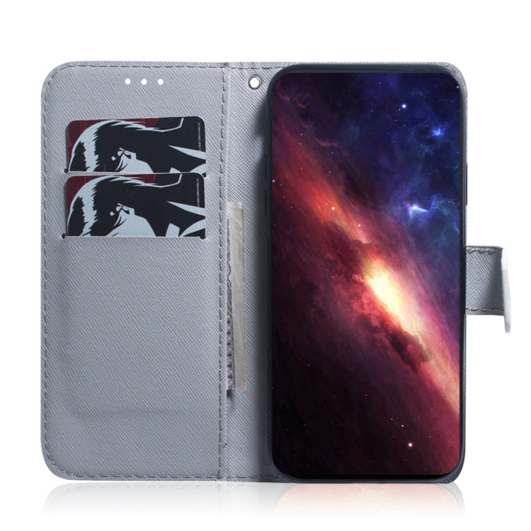 Coloured Drawing Flip Leather Phone Case, For Tecno Pova 6 Neo, For Tecno Pova 6 Pro / Pova 6