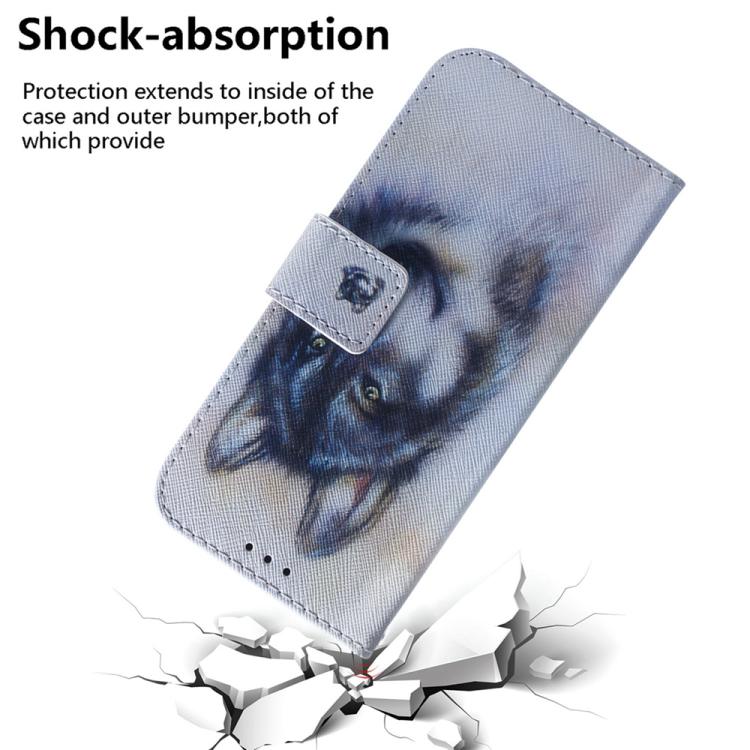 Coloured Drawing Flip Leather Phone Case, For Tecno Pop 10 / Spark Go 2 4G, For Tecno Pop 9 5G / Spark 30C 5G