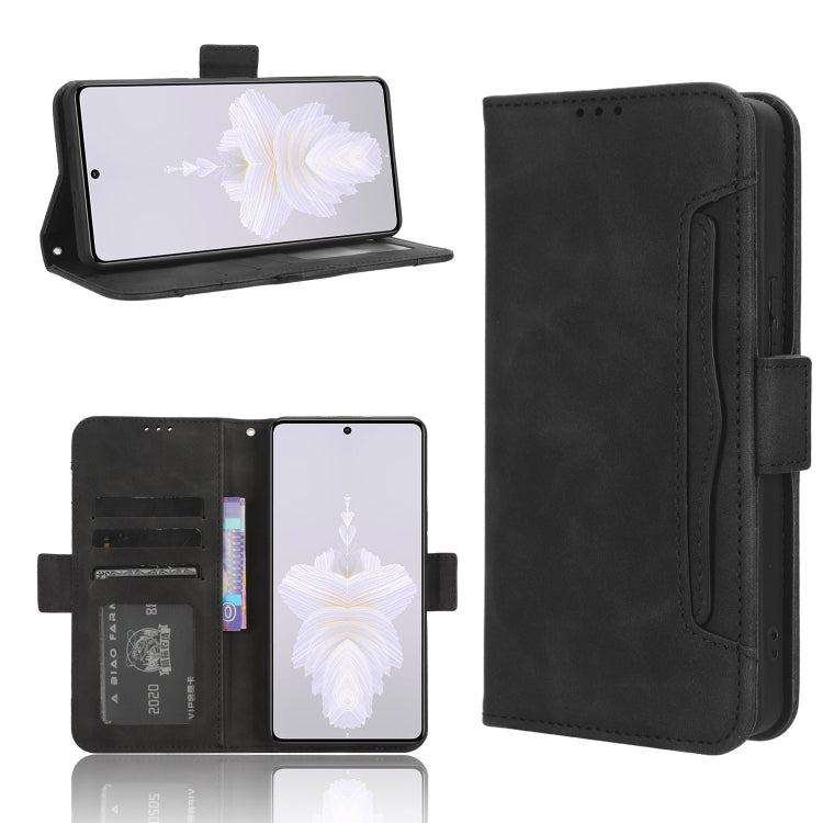 Skin Feel Calf Texture Card Slots Leather Phone Case, For Tecno Camon 20 Pro