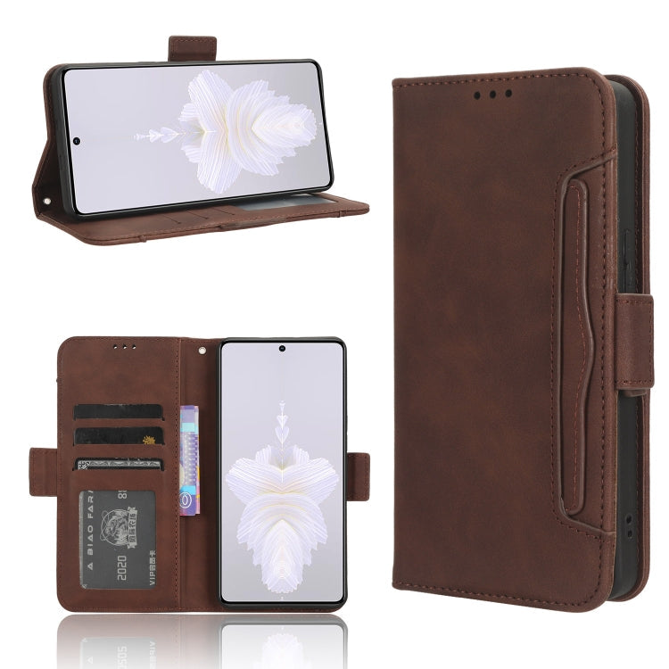 Skin Feel Calf Texture Card Slots Leather Phone Case, For Tecno Camon 20 Pro