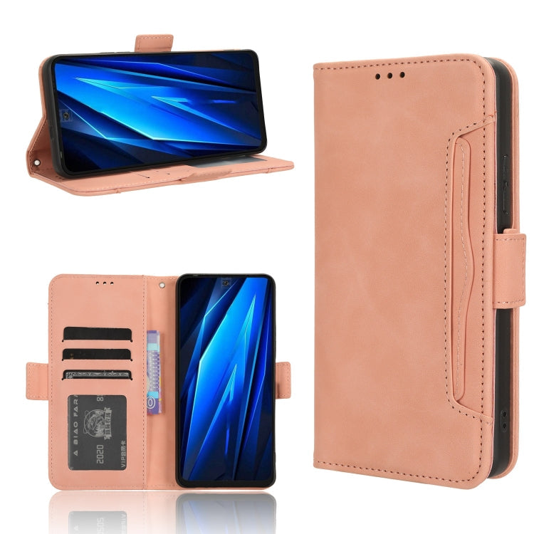 Skin Feel Calf Texture Card Slots Leather Phone Case, For Tecno Pova Neo 3, For Tenco Pova 5 4G, For Tecno Camon 20 Premier 5G, For Tecno Camon 20 Pro 5G