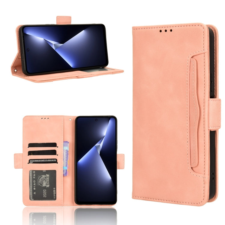 Skin Feel Calf Texture Card Slots Leather Phone Case, For Tecno Pova Neo 3, For Tenco Pova 5 4G, For Tecno Camon 20 Premier 5G, For Tecno Camon 20 Pro 5G