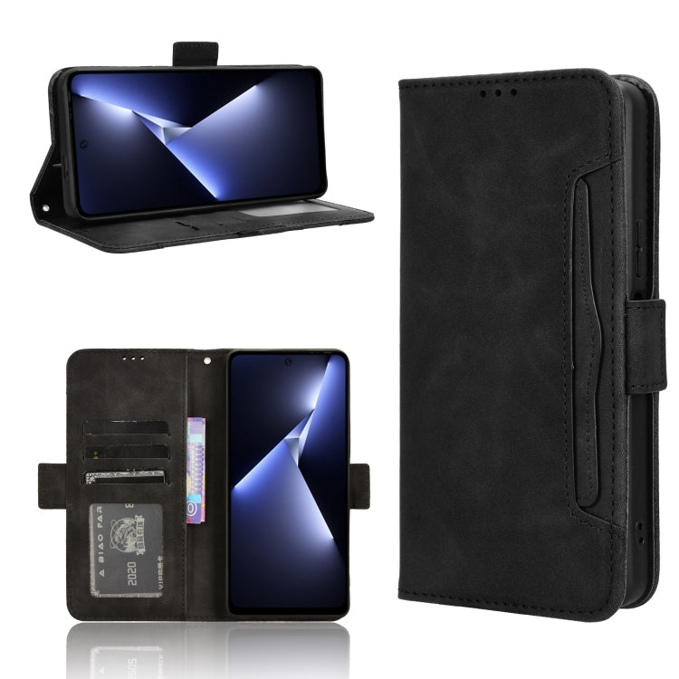 Skin Feel Calf Texture Card Slots Leather Phone Case, For Tecno Pova Neo 3, For Tenco Pova 5 4G, For Tecno Camon 20 Premier 5G, For Tecno Camon 20 Pro 5G