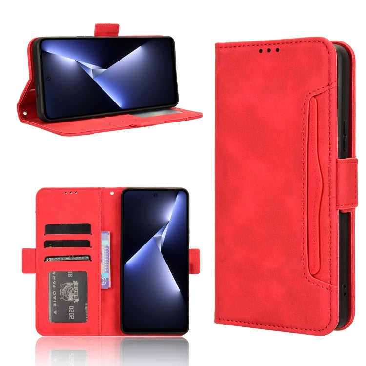 Skin Feel Calf Texture Card Slots Leather Phone Case, For Tecno Pova Neo 3, For Tenco Pova 5 4G, For Tecno Camon 20 Premier 5G, For Tecno Camon 20 Pro 5G