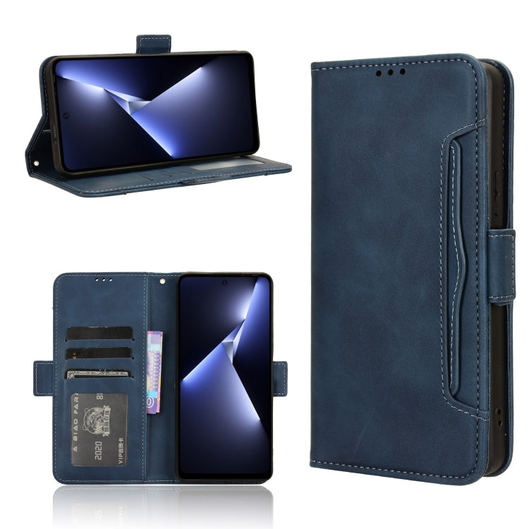 Skin Feel Calf Texture Card Slots Leather Phone Case, For Tecno Pova Neo 3, For Tenco Pova 5 4G, For Tecno Camon 20 Premier 5G, For Tecno Camon 20 Pro 5G
