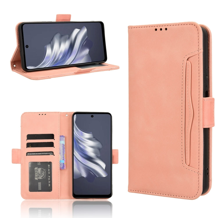 Skin Feel Calf Texture Card Slots Leather Phone Case, For Tecno Pova 5 Pro, For Tecno Pova Neo 3, For Tenco Pova 5 4G, For Tecno Camon 20 Premier 5G