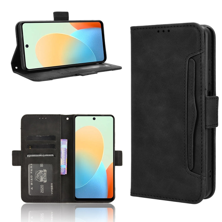 Skin Feel Calf Texture Card Slots Leather Phone Case, For Tecno Pova 5 Pro, For Tecno Pova Neo 3, For Tenco Pova 5 4G, For Tecno Camon 20 Premier 5G