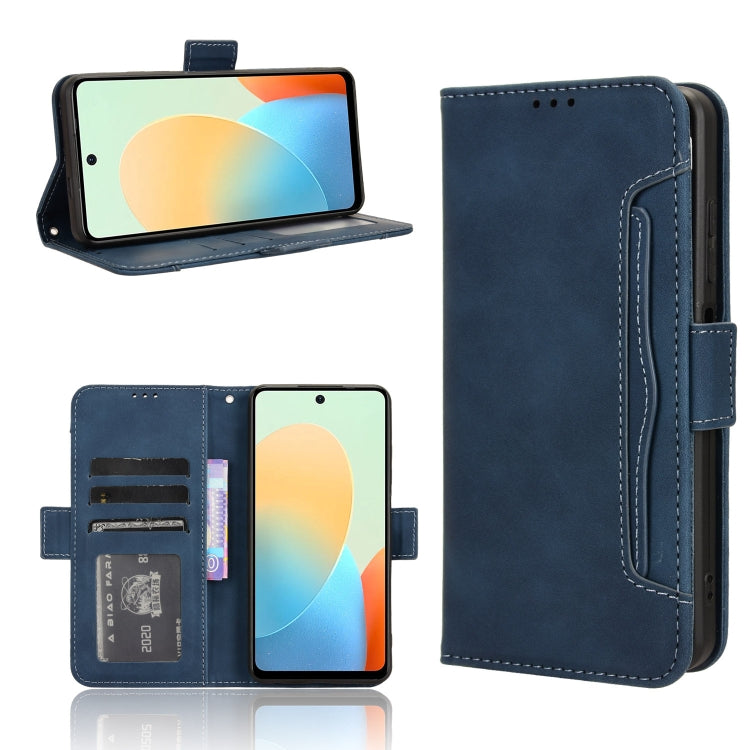 Skin Feel Calf Texture Card Slots Leather Phone Case, For Tecno Pova 5 Pro, For Tecno Pova Neo 3, For Tenco Pova 5 4G, For Tecno Camon 20 Premier 5G