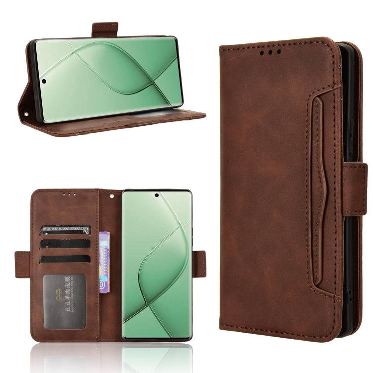 Skin Feel Calf Texture Card Slots Leather Phone Case, For Tecno Pova 5 Pro, For Tecno Pova Neo 3, For Tenco Pova 5 4G, For Tecno Camon 20 Premier 5G