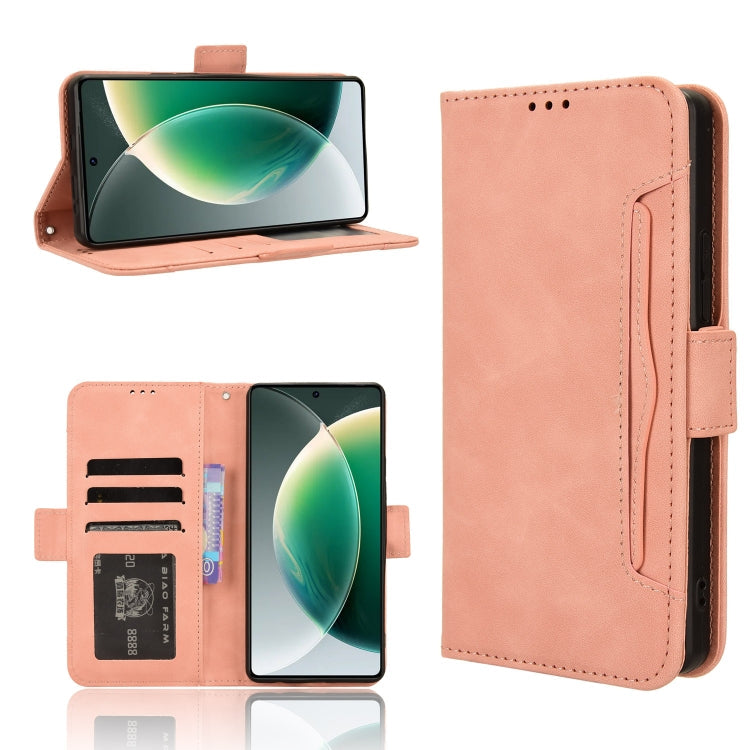 Skin Feel Calf Texture Card Slots Leather Phone Case, For Tecno Camon 30 Pro 5G, For Tecno Camon 30 5G / 4G, For Tecno Pova 6 Pro 5G, For Tecno Spark 20 Pro+ 4G KJ7