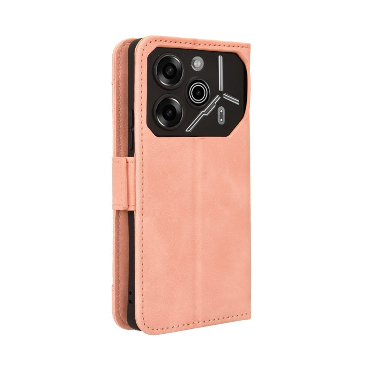 Skin Feel Calf Texture Card Slots Leather Phone Case, For Tecno Pova 5 Pro, For Tecno Pova Neo 3, For Tenco Pova 5 4G, For Tecno Camon 20 Premier 5G