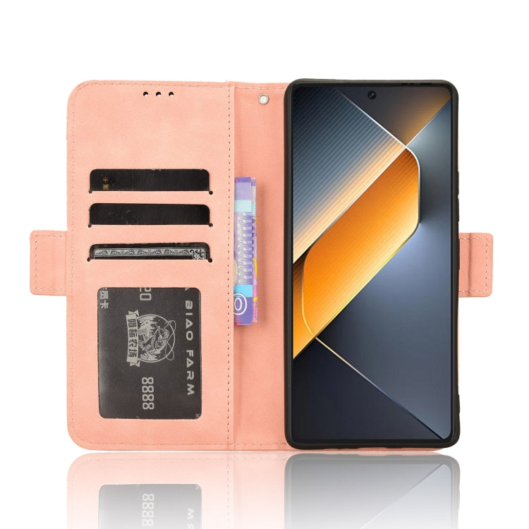 Skin Feel Calf Texture Card Slots Leather Phone Case, For Tecno Pova 5 Pro, For Tecno Pova Neo 3, For Tenco Pova 5 4G, For Tecno Camon 20 Premier 5G