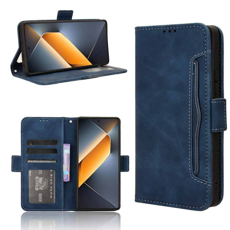 Skin Feel Calf Texture Card Slots Leather Phone Case, For Tecno Pova 5 Pro, For Tecno Pova Neo 3, For Tenco Pova 5 4G, For Tecno Camon 20 Premier 5G