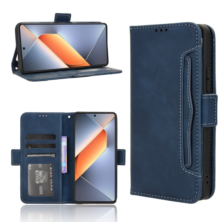 Skin Feel Calf Texture Card Slots Leather Phone Case, For Tecno Pova 6 4G, For Tecno Camon 30 Pro 5G, For Tecno Camon 30 5G / 4G, For Tecno Pova 6 Pro 5G