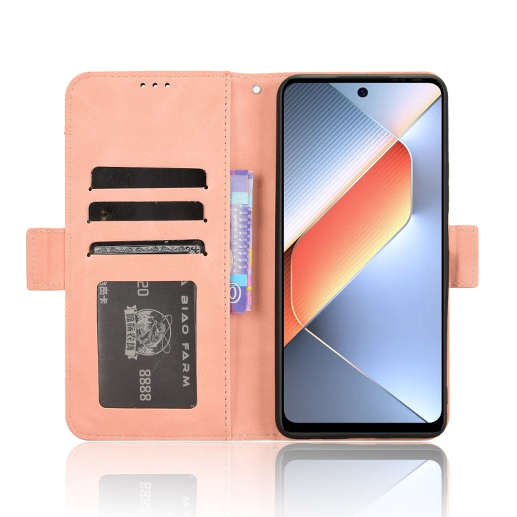 Skin Feel Calf Texture Card Slots Leather Phone Case, For Tecno Camon 30 Pro 5G, For Tecno Camon 30 5G / 4G, For Tecno Pova 6 Pro 5G, For Tecno Spark 20 Pro+ 4G KJ7