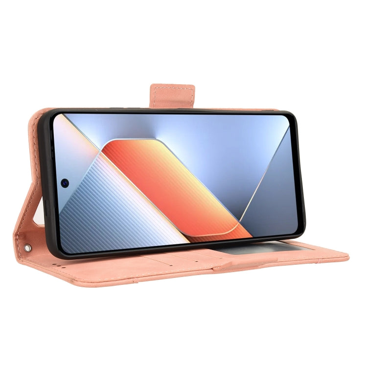 Skin Feel Calf Texture Card Slots Leather Phone Case, For Tecno Camon 30 Pro 5G, For Tecno Camon 30 5G / 4G, For Tecno Pova 6 Pro 5G, For Tecno Spark 20 Pro+ 4G KJ7