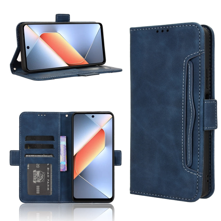Skin Feel Calf Texture Card Slots Leather Phone Case, For Tecno Pova 6 4G, For Tecno Camon 30 Pro 5G, For Tecno Camon 30 5G / 4G, For Tecno Pova 6 Pro 5G