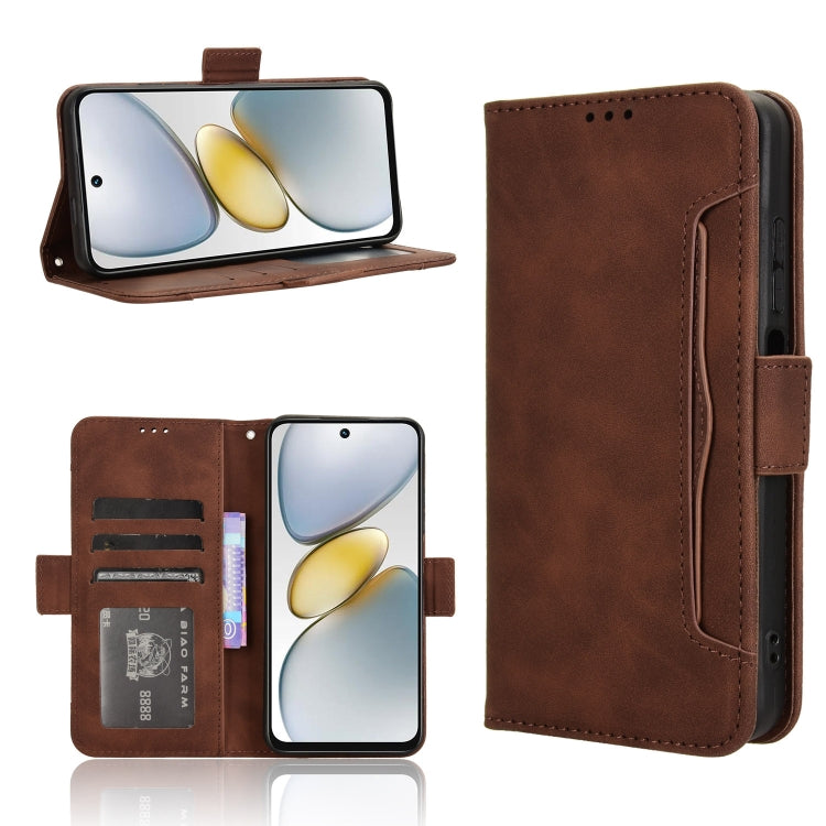 Skin Feel Calf Texture Card Slots Leather Phone Case, For Tecno Spark 30 Pro 4G, For Tecno Spark 30 4G, For Tecno Spark Go 1 / Pop 9 / Spark Go 2025, For Tecno Spark 30C 4G