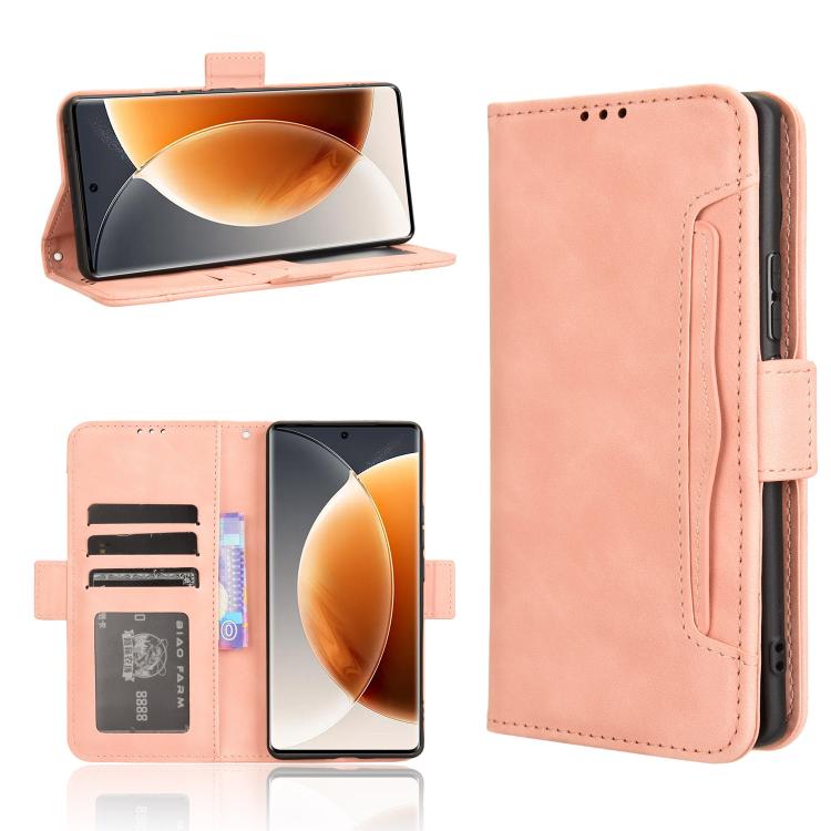 Skin Feel Calf Texture Card Slots Leather Phone Case, For Tecno Spark 30 Pro 4G, For Tecno Spark 30 4G, For Tecno Spark Go 1 / Pop 9 / Spark Go 2025, For Tecno Spark 30C 4G